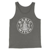 Basic Witch Men/Unisex Tank Top Grey TriBlend | Funny Shirt from Famous In Real Life