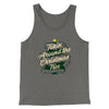 Tokin Around The Christmas Tree Men/Unisex Tank Top Grey TriBlend | Funny Shirt from Famous In Real Life