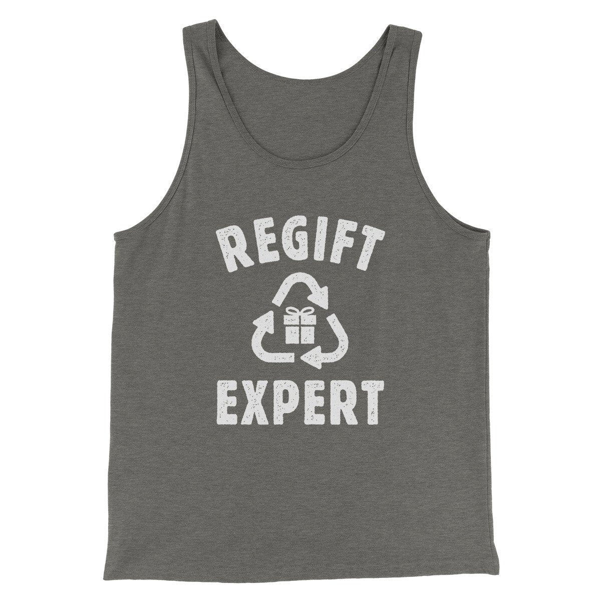 Regift Expert Men/Unisex Tank Top | Funny Shirt from Famous In Real Life