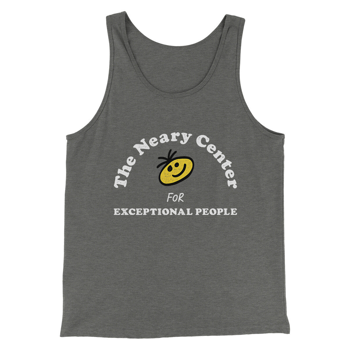 The Neary Center For Exceptional People Funny Movie Men/Unisex Tank Top Grey TriBlend | Funny Shirt from Famous In Real Life