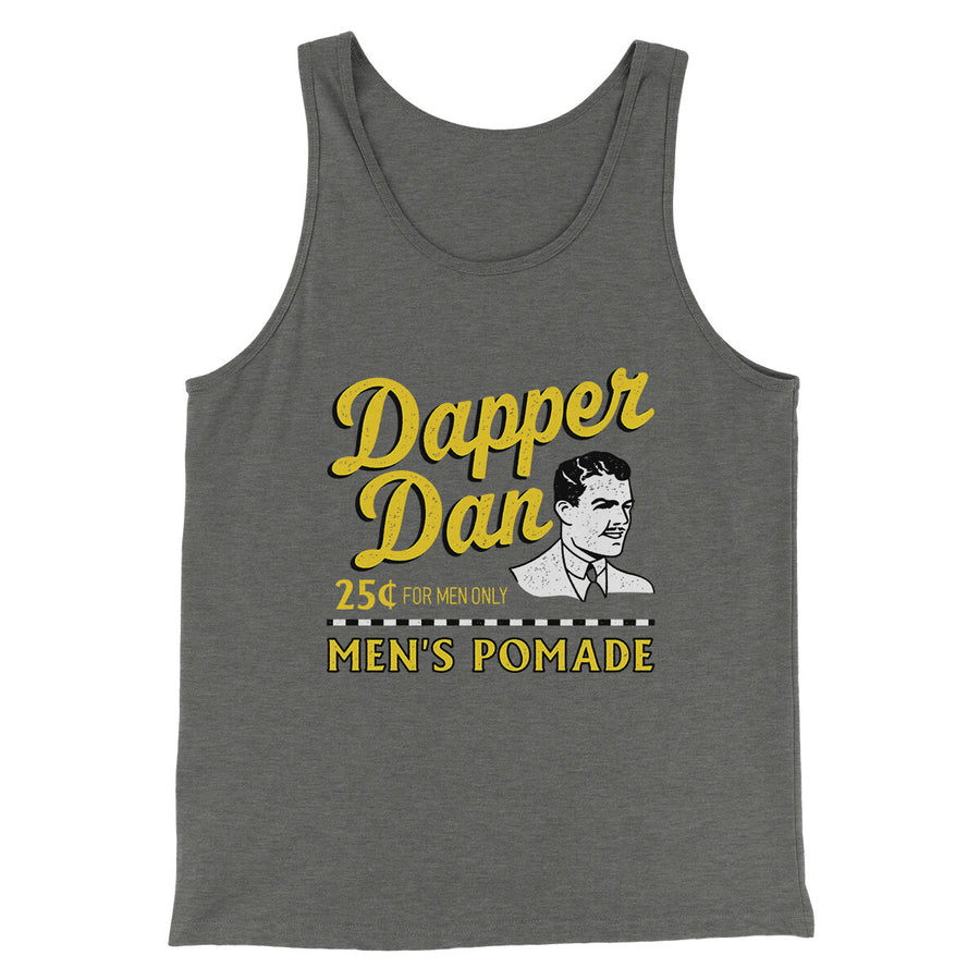 Dapper Dan Funny Movie Men/Unisex Tank Top Grey TriBlend | Funny Shirt from Famous In Real Life