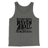 Nevermore Academy Rave'n Ball Men/Unisex Tank Top Grey TriBlend | Funny Shirt from Famous In Real Life