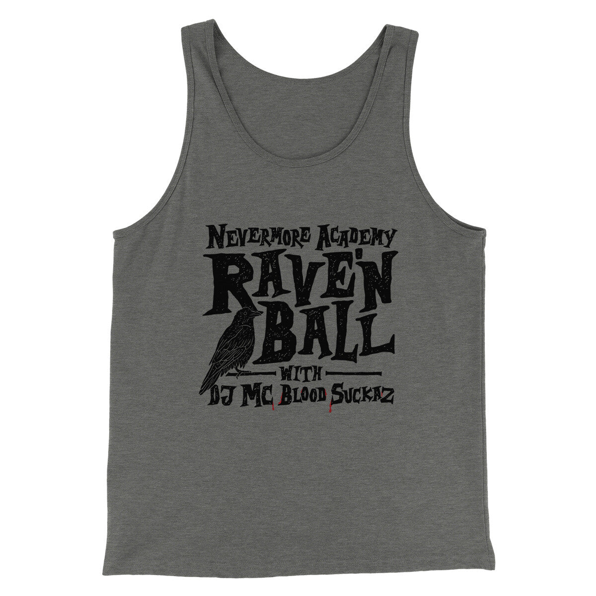 Nevermore Academy Rave'n Ball Men/Unisex Tank Top | Funny Shirt from Famous In Real Life