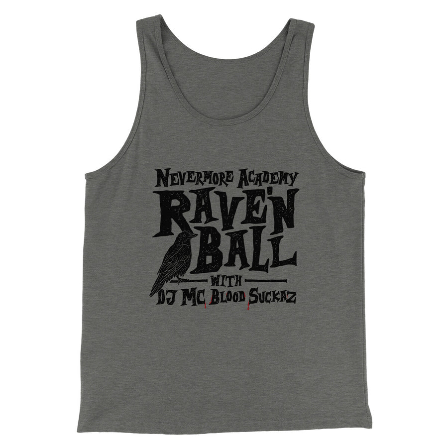 Nevermore Academy Rave'n Ball Men/Unisex Tank Top | Funny Shirt from Famous In Real Life