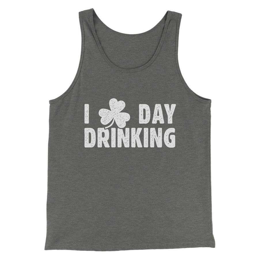 I Clover Day Drinking Men/Unisex Tank Top | Funny Shirt from Famous In Real Life