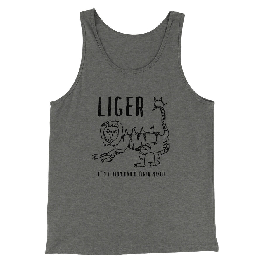 Liger Funny Movie Men/Unisex Tank Top | Funny Shirt from Famous In Real Life