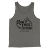 Rays Music Exchange Funny Movie Men/Unisex Tank Top Grey TriBlend | Funny Shirt from Famous In Real Life