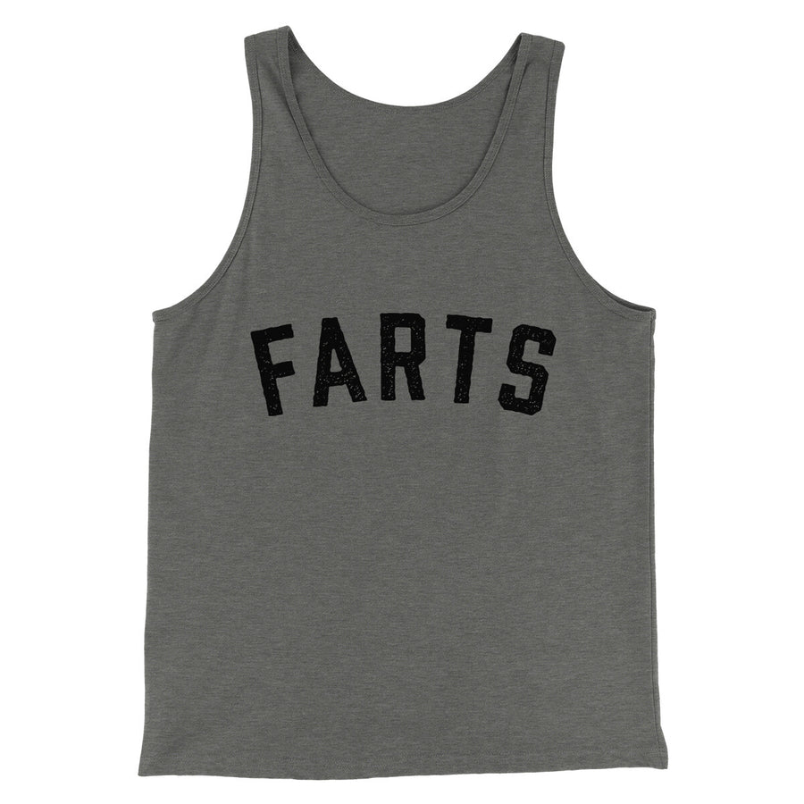 Farts Funny Men/Unisex Tank Top | Funny Shirt from Famous In Real Life