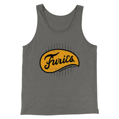 The Baseball Furies Funny Movie Men/Unisex Tank Top Grey TriBlend | Funny Shirt from Famous In Real Life