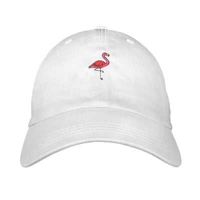 Flamingo Dad hat White | Funny Shirt from Famous In Real Life