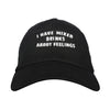 I Have Mixed Drinks About Feelings Dad hat | Funny Shirt from Famous In Real Life