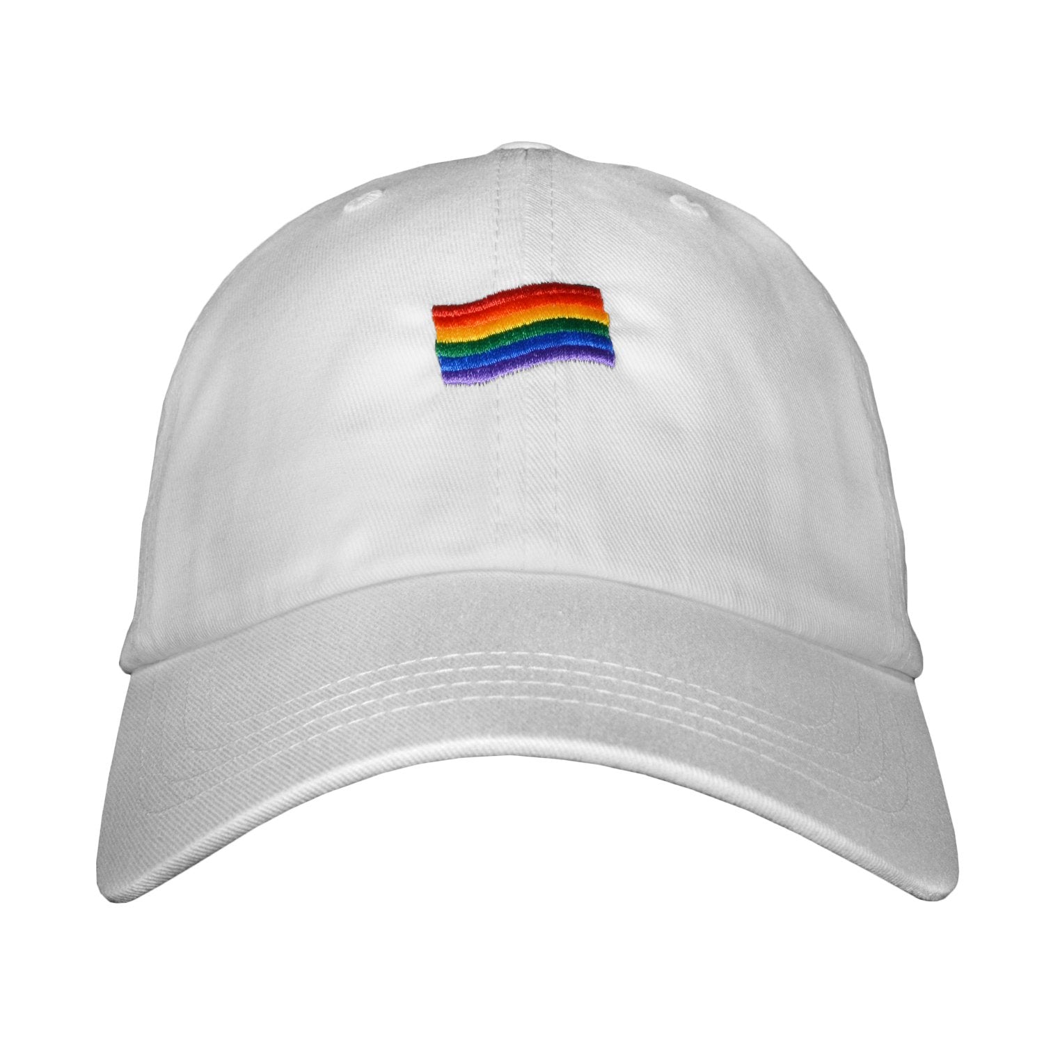 Pride Flag Dad hat | Funny Shirt from Famous In Real Life