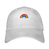 Rainbow Dad hat White | Funny Shirt from Famous In Real Life