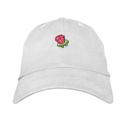 Ring Pop Dad hat White | Funny Shirt from Famous In Real Life