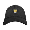 Shot Glass Dad hat Black | Funny Shirt from Famous In Real Life