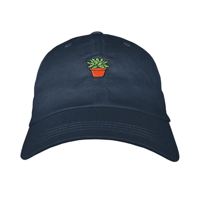 Succulent Dad Hat Navy | Funny Shirt from Famous In Real Life