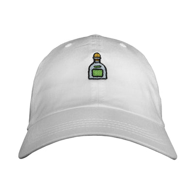Tequila Bottle Dad hat White | Funny Shirt from Famous In Real Life