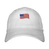 American Flag Dad hat White | Funny Shirt from Famous In Real Life