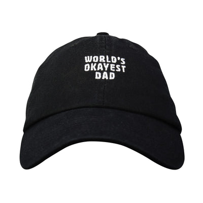 World's Okayest Dad Dad hat | Funny Shirt from Famous In Real Life