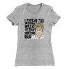 I Picked The Wrong Week To Quit Sniffing Glue Women's T-Shirt Heather Grey | Funny Shirt from Famous In Real Life