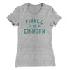 Finkle Is Einhorn Women's T-Shirt Heather Grey | Funny Shirt from Famous In Real Life