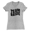 Team Bride Women's T-Shirt Heather Grey | Funny Shirt from Famous In Real Life