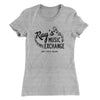 Rays Music Exchange Women's T-Shirt Heather Grey | Funny Shirt from Famous In Real Life