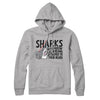 Sharks With Frickin’ Laser Beams Hoodie Heather Grey | Funny Shirt from Famous In Real Life