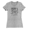Liger Women's T-Shirt Heather Grey | Funny Shirt from Famous In Real Life