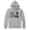 Death Before Decaf Hoodie Heather Grey | Funny Shirt from Famous In Real Life