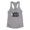 Buy Me A Shot I'm Tying The Knot Women's Racerback Tank Heather Grey | Funny Shirt from Famous In Real Life