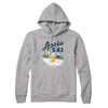Aprés Ski Hoodie Heather Grey | Funny Shirt from Famous In Real Life