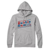 Here To Chew Bubble Gum Hoodie Heather Grey | Funny Shirt from Famous In Real Life