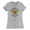 Happiness Is A Retriever Women's T-Shirt Heather Grey | Funny Shirt from Famous In Real Life