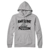 Awesome Possum Hoodie Heather Grey | Funny Shirt from Famous In Real Life