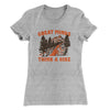 Great Minds Think A Hike Women's T-Shirt Heather Grey | Funny Shirt from Famous In Real Life
