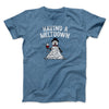 Having A Meltdown Men/Unisex T-Shirt Heather Indigo | Funny Shirt from Famous In Real Life