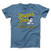 Dapper Dan Funny Movie Men/Unisex T-Shirt Heather Indigo | Funny Shirt from Famous In Real Life