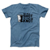 Buy Me A Shot I'm Tying The Knot Men/Unisex T-Shirt Heather Indigo | Funny Shirt from Famous In Real Life