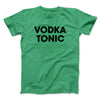 Vodka Tonic Men/Unisex T-Shirt Heather Irish Green | Funny Shirt from Famous In Real Life