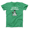 Having A Meltdown Men/Unisex T-Shirt Heather Irish Green | Funny Shirt from Famous In Real Life