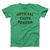 Official Taste Tester Men/Unisex T-Shirt Heather Kelly | Funny Shirt from Famous In Real Life