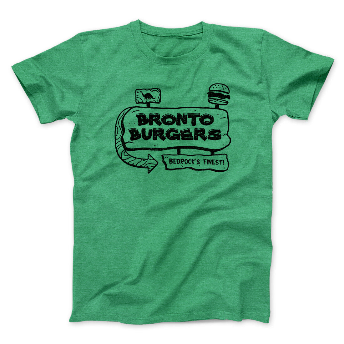 Bronto Burgers Men/Unisex T-Shirt | Funny Shirt from Famous In Real Life