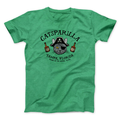 Catsparilla Men/Unisex T-Shirt Heather Kelly | Funny Shirt from Famous In Real Life