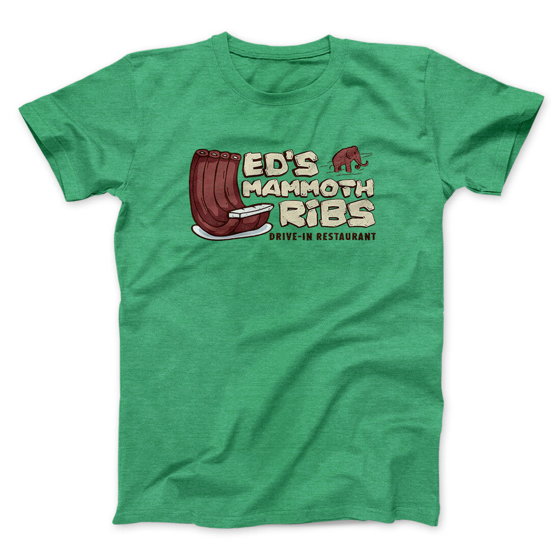 Ed's Mammoth Ribs Men/Unisex T-Shirt | Funny Shirt from Famous In Real Life