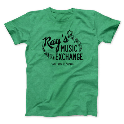 Rays Music Exchange Funny Movie Men/Unisex T-Shirt Heather Kelly | Funny Shirt from Famous In Real Life