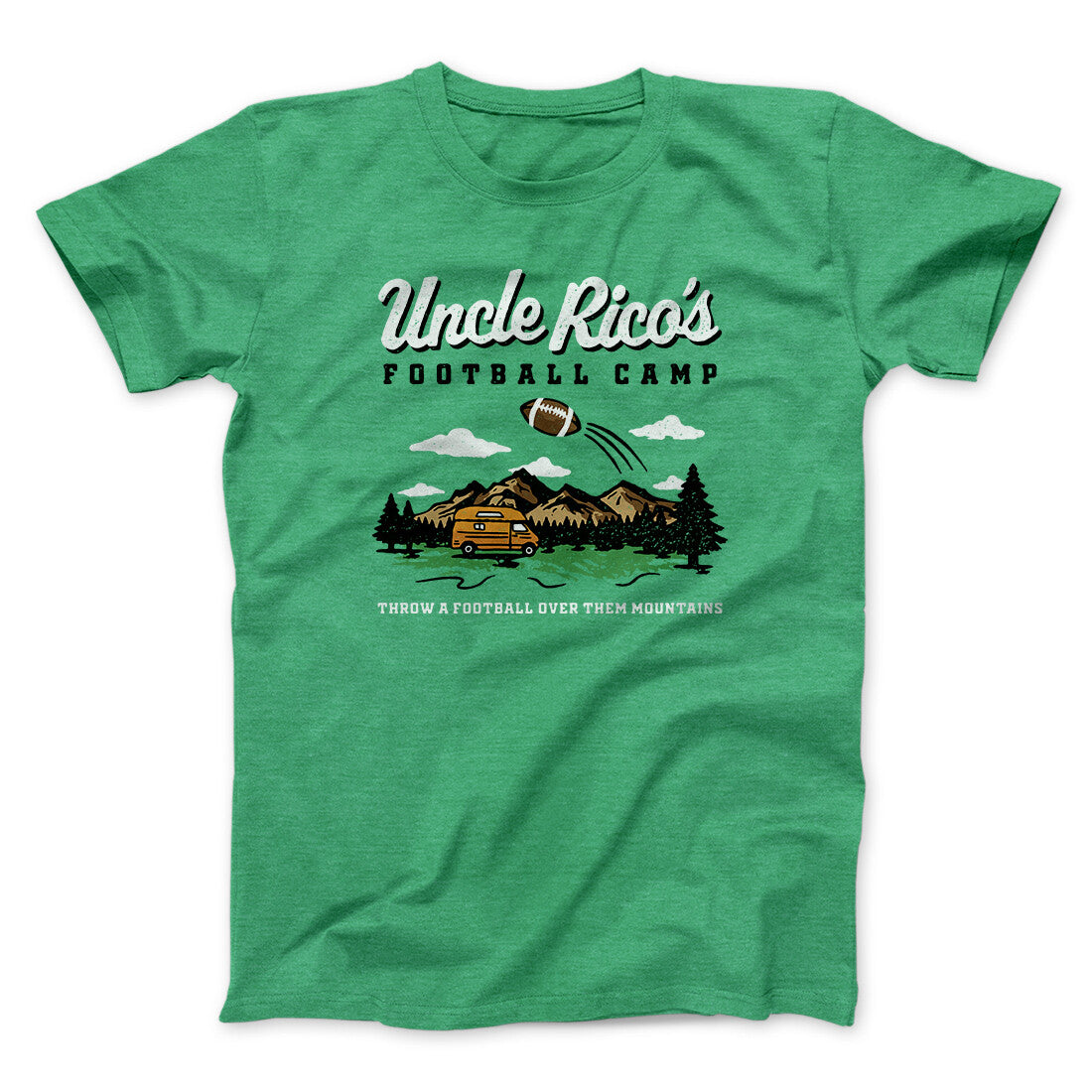Uncle Rico's Football Camp Funny Movie Men/Unisex T-Shirt | Funny Shirt from Famous In Real Life