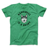 Happiness Is A Husky Men/Unisex T-Shirt Heather Kelly | Funny Shirt from Famous In Real Life