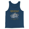 Amityville Bed And Breakfast Funny Movie Men/Unisex Tank Top Heather Navy | Funny Shirt from Famous In Real Life