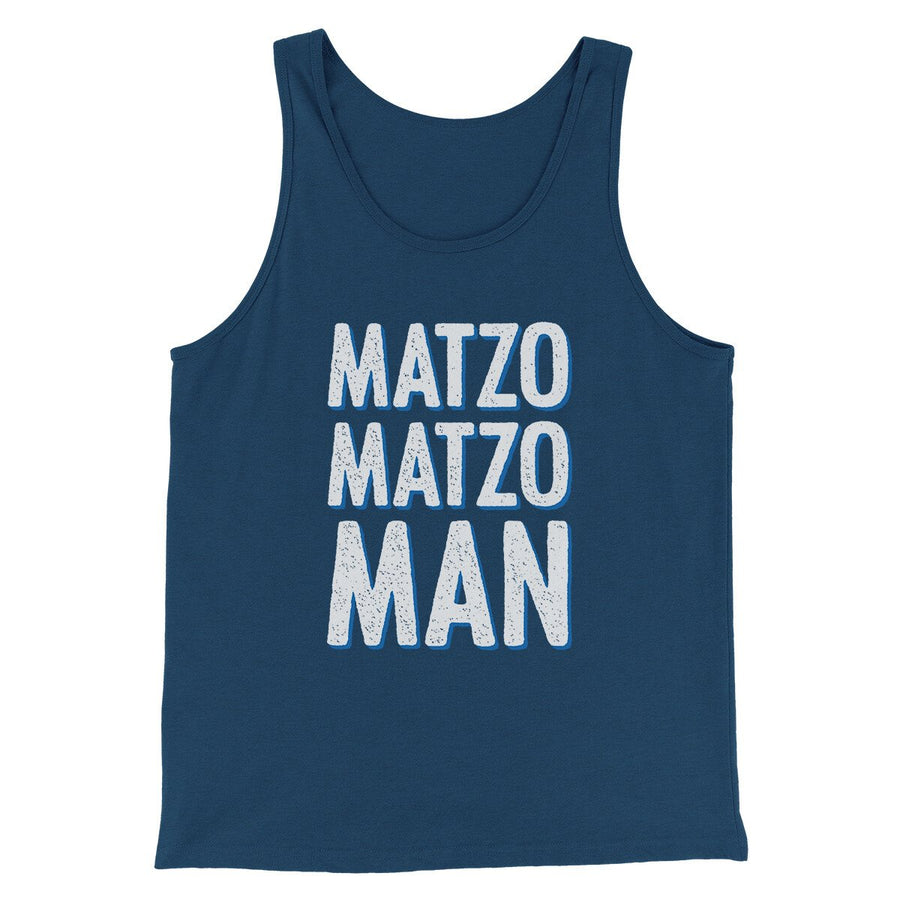 Matzo Matzo Man Funny Hanukkah Men/Unisex Tank Top | Funny Shirt from Famous In Real Life